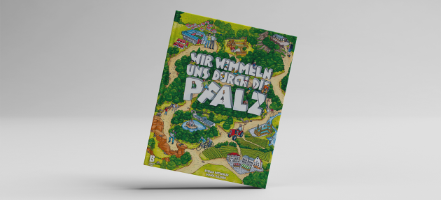 Buchcover "Wir wimmeln uns durch die Pfalz"
