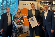 Begrüßung des 500. ZRW-Mitgliedes